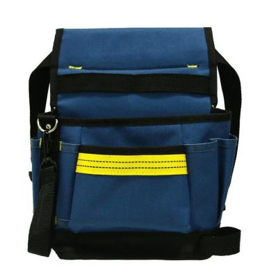 China Portable Electrician Adjustable Gear Sack Bag Multi-pocket Tool Tool Belt Bag for sale