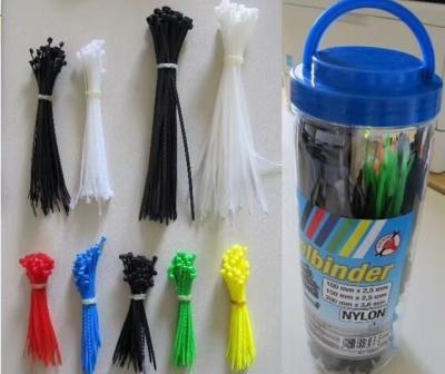 China DIY Package Value Pack Nylon Tie Wraps / Flexible Cable Ties 100mm 120mm 150mm for sale