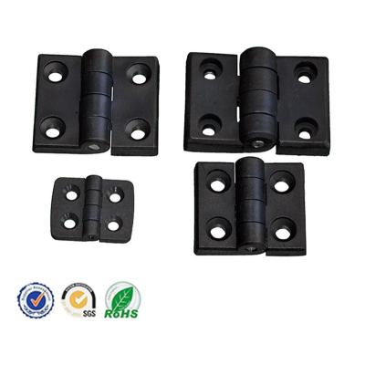 China Modern ABS Black Nylon Tip Window Lock Cabinet Hinge FS6415 Ordinary Plastic Hinge for sale