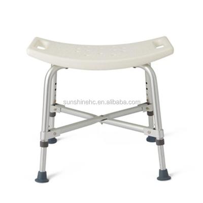 China Lightweight Adjustable Bath Chair Bariatric Heavy Duty Shower Chair For Elder BA394 for sale