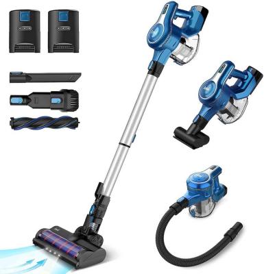 China Bagless Household Vacuum Cleaner High Pressure Verified Rechargeable Home Standing Vacuum Cleaner With 80 Minutes Run Time for sale