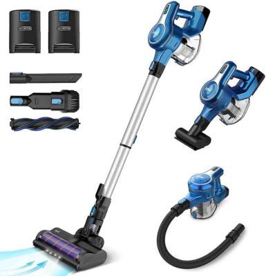 China Portable hand-held household vacuum cleaner with multi-function, 23000 Pa suction and up to 80 minutes running time for sale