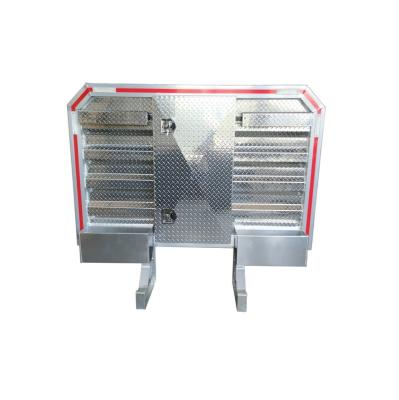 China Mini Vault Cabin Support Mini Vault Single Door Aluminum Cabin Rack For Semi Truck for sale