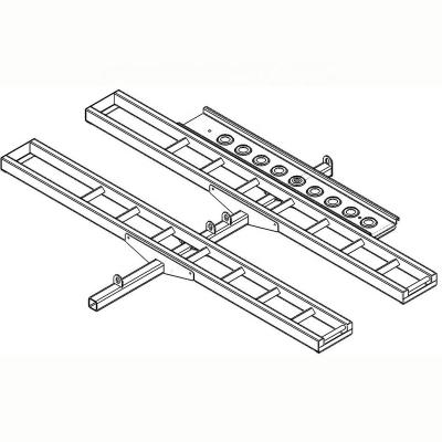 China 2 x 600lbs Strong Ramp Motorcycle Aluminum Carrier for sale