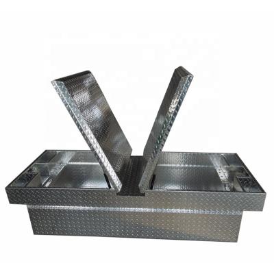 China Aluminum Seagull-wing Lid Crossover Aluminum Tool Box And Case for sale