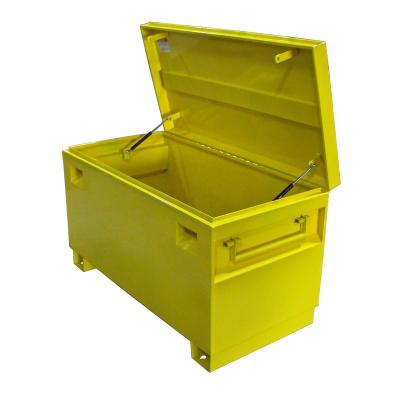 China Iron construction site steel tool boxes for sale