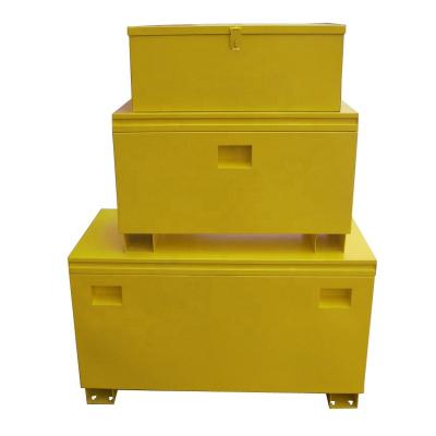 China Iron construction site steel toolbox for sale