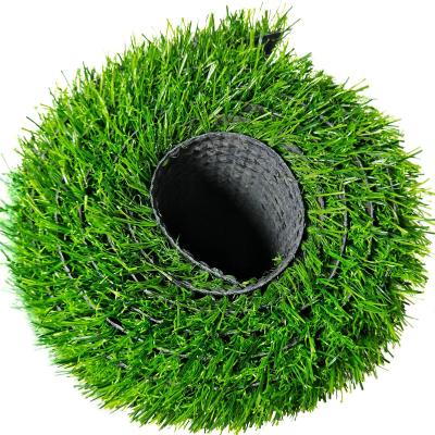 China Eco - Friendly Outdoor Artificial Football Turf 55mm Synthetic Football Stadium Grass for sale