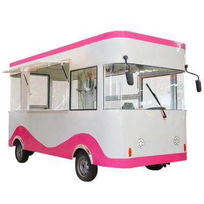 China Easy to use mobile catering trailer/mobile food truck/mobile restaurant food car for sale