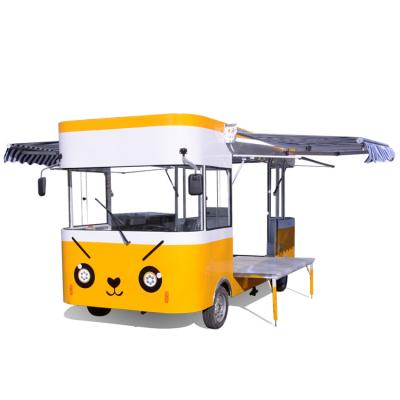 China Easy to use Thailand street food cart/car vending moblie/customized mobile snack bars for sale for sale