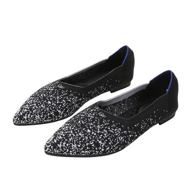 China Durable Goods Flat Wholesale Led Shoes Women Fashion Flat Shoes Slippers for sale