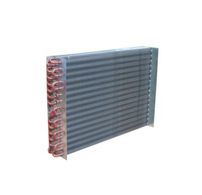 China Hotels Copper Water Coil Heat Exchanger Evaporator For Refrigeration Condenser Refrigerated Hydronic for sale