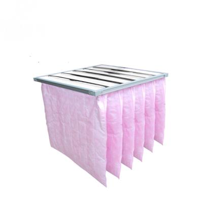 China Hotels Wholesale Professional Clean Room Air Ahu Systems Bag Filter for sale