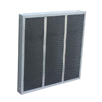 China Hotels Air Purifier Activated Flat Carbon Filter Media Suppliers for sale