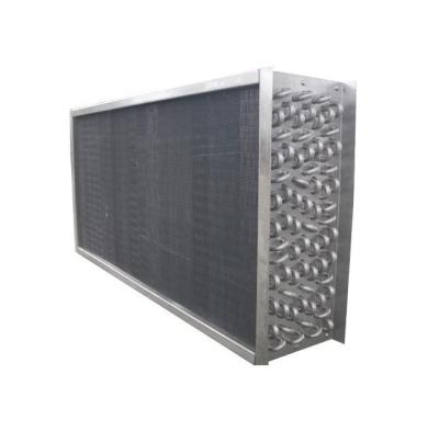 China Hotels Copper Water Coil Heat Exchanger Stainless Steel Cooling Coil For AHU for sale