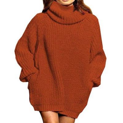 China New Arrival Breathable Custom Women Plus Size Turtle Neck Womens Sweaters for sale