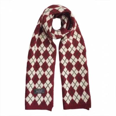 China 2021 New Casual Scarf Women Autumn And Winter Thick Plaid Scarf Cashmere Warmth Tassel Shawl Scarf for sale