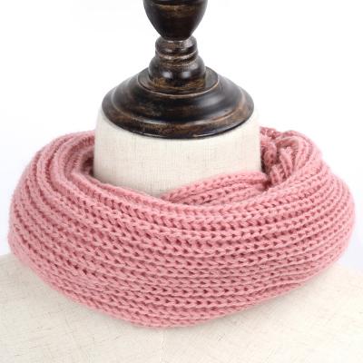 China Promotion Factory Wholesale Casual Unisex Custom Logo Knitted Snood Scarf for sale