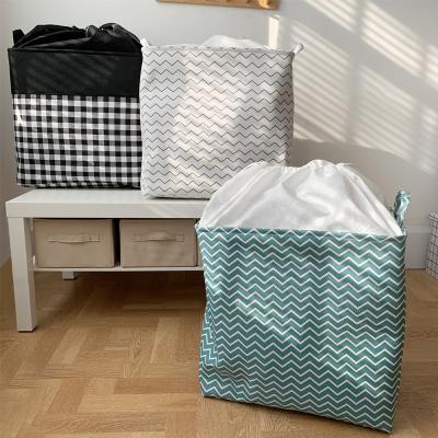 China 100L Large Capacity Sustainable Over-Layer Thickened Fabric Cloth Storage Basket for sale