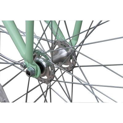 China 2021 plain bicycle smooth bicycle hub / high end polished cheap aluminum alloy bicycle hub for city bike for sale