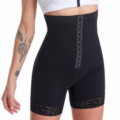 China New breathable European American high-waist corset hip-lifting jumpsuit shaping tummy pants plus size shapewear for sale