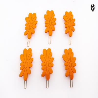 China CANYUAN New Korean Style Fashion Flower Hairpins For Women Acetate Hair Clips Personalized Hair Accessories For Women for sale