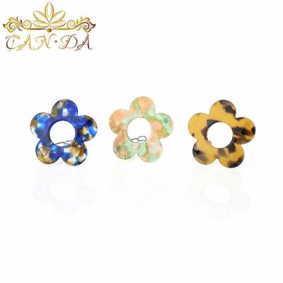 China New Beautiful Hair Decoration Women Flower Hair Accessories Sale Colorful Hair Clip for sale