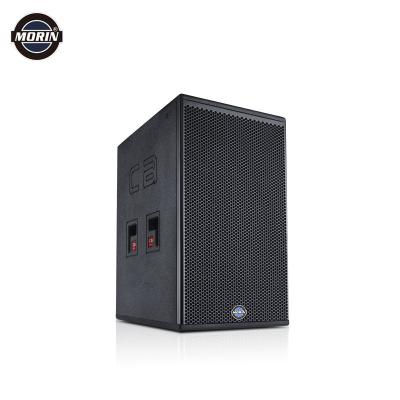 China No noise 15 inch speaker box disco light system+dj equipment+concert speakers for sale