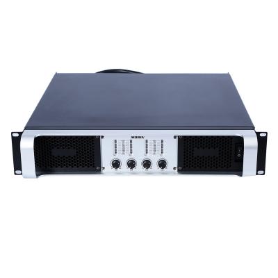 China 2u 4 Channel Power Amplifier X-9004 Stable Stereo Digital Amplifier X-9004 for sale