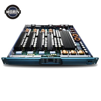 China MORIN 4 Channel 1600W 1U Class D High Power Audio Amplifier 580x580x116mm for sale