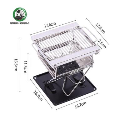 China Wholesale Smokeless Easily Assembled BBQ Grill Portable BBQ Grill Camping BBQ Grill Stainless Steel BBQ Grill for sale