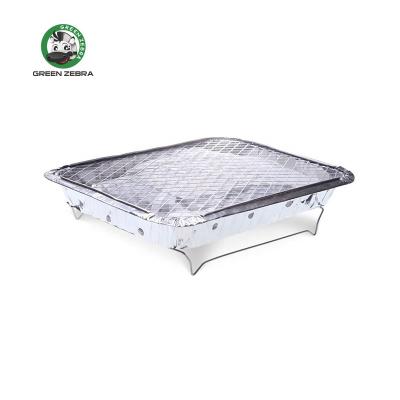 China Cheap Grills Easily Assembled Portable BBQ Charcoal Smokeless Grill For BBQ Outdoor Disposable Grills for sale