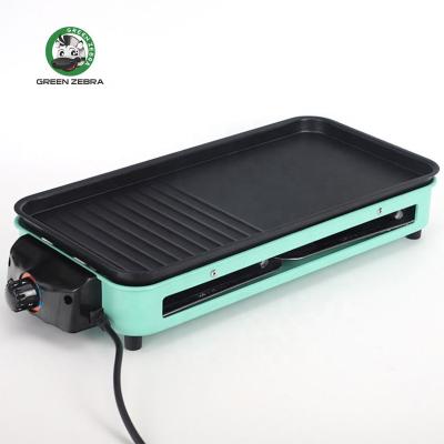 China New OEM Household Kitchen Portable BBQ Machine Mini Portable Electric Korean Barbecue Machine Easily Assembled Smokeless Grill for sale