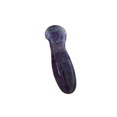 China Wholesale Europe Amethyst Massage Bent Wands Healing Magic Wands Huge Crystal Dildos For Sexy Women for sale