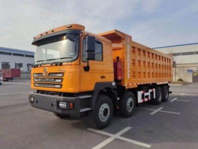 China SHACMAN F3000 Heavy Duty Tipper Truck 8x4 380Hp EuroII Yellow Dump Truck WEICHAI for sale