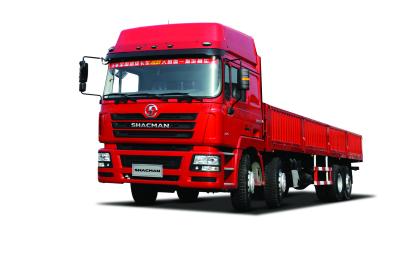 Chine SHACMAN F3000 camion 8x4 430hp camion rouge pour le transport composite à vendre