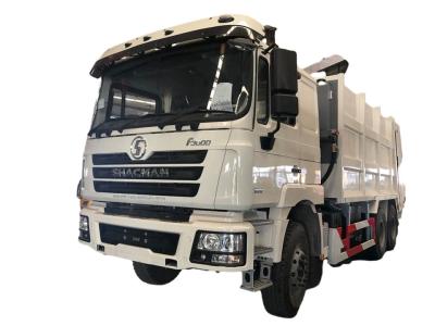 China 340 PS Druckmüllwagen SHACMAN F3000 Rücklader Müllwagen 6x4 Euro Il zu verkaufen