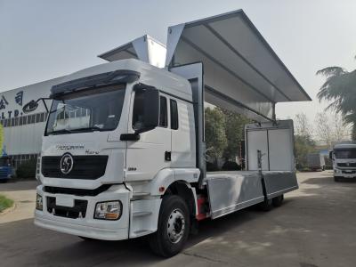 China SHACMAN X5000 Special Trucks Wing Van 8x4 Euro II  Aluminum Wing Van 50T for sale