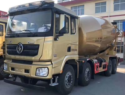 Chine Camion de mélangeur de béton de 380 ch SHACMAN X3000 8x4 Véhicule de mélangeur de béton or à vendre