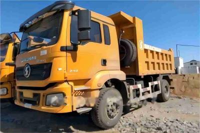 China SHACMAN Seitendump Truck H3000 4X2 240 PS Gelb Tipper Truck zu verkaufen