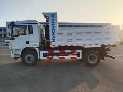 China L3000 4X2 Leicht-Tipper-Lkw 240 PS EuroV Weiß SHACMAN Rücken-Dump-Lkw zu verkaufen