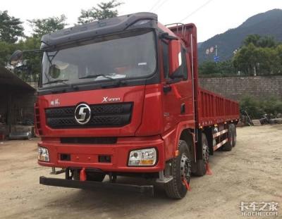 Cina SHACMAN Shacman F3000 Granato Cargo 8x4 380hp Cargo Box TruckEuroII in vendita