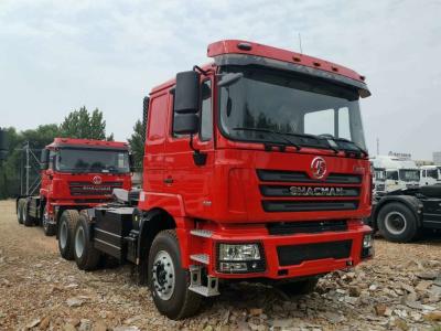 China 25 - 60 Tons 6x4 F3000 Shacman Tractor Truck Air / Hydraulic Braking System for sale