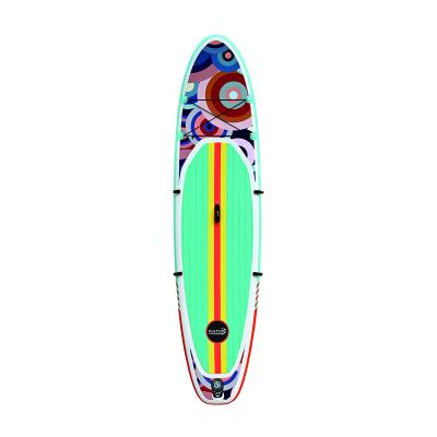 China Unisex Latest Design OEM Surfboard Inflatable Sup Board Adventure Surfing Paddle Board for sale