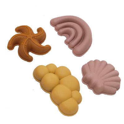 China Outdoor Eco - Friendly Silicon Food Grade Silicone Beach Sand Toys For Kids for sale