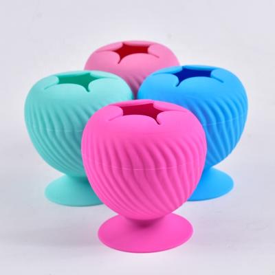 China Customizable Manual Suctioned Amazon Vinyl Weeding Chute Waste Collector Suction Cup Silicone Manual Collector for sale