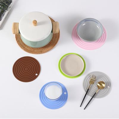 China CLASSIC Rubber Coasters Custom Soft Silicone Mat Place Table Silicone Customized Coasters Fruit Design Cup Mat Kitchen for sale