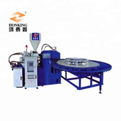 China Professional Factory TPU / PP Rotary Soles Making Machine With Cooling System for sale