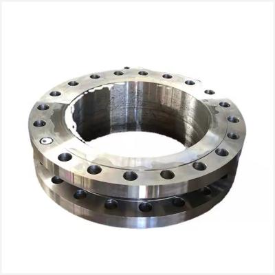 China Durable Hole Blank Flange Ring Joint Flange Rased Face Flange for sale