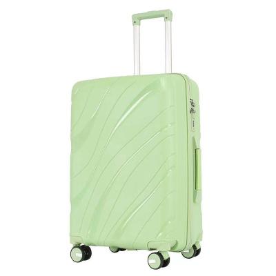 China Luxury Wheels Storage Mens Womens PC 3 Piece Trolley Luggage 20 24 28 Inch Large Vintage Luggage Sets for sale